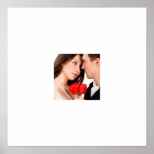 Wedding Photo Guests Sign Borders Poster