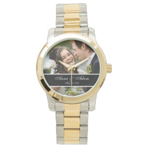 Wedding Photo Keepsake Watch