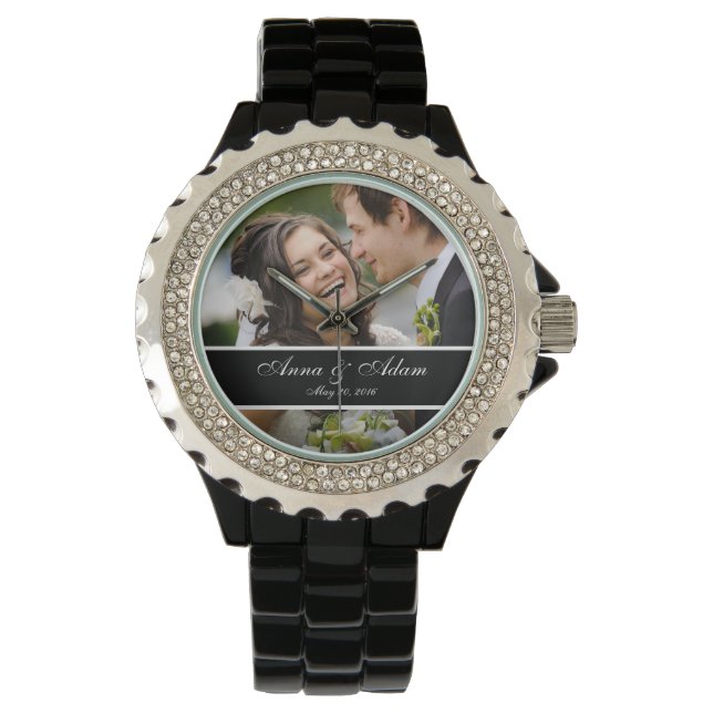 Wedding Photo Keepsake Watch (Front)