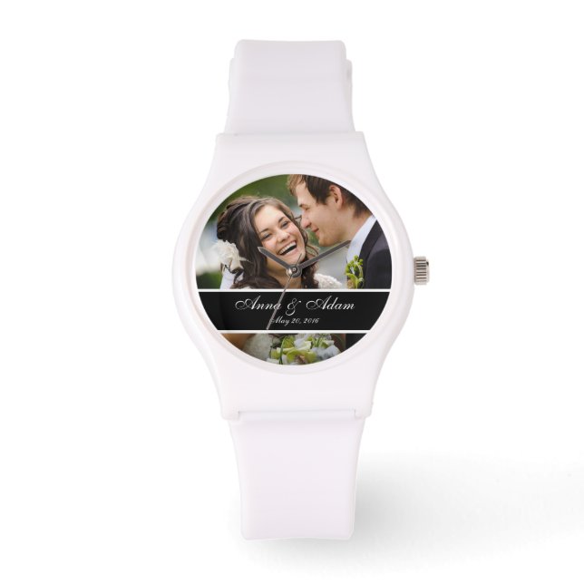 Wedding Photo Keepsake Watch (Front)