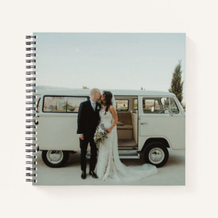 Wedding Photo Memory Newly Weds Keepsake Notebook