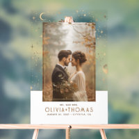 Wedding Photo Mr and Mrs Elegant Gift