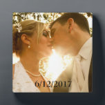 Wedding Photo Plaque<br><div class="desc">Add your favourite wedding photo to this plaque in the customise area. These make a great romantic gift for Valentine's day,  Christmas or anniversaries.</div>