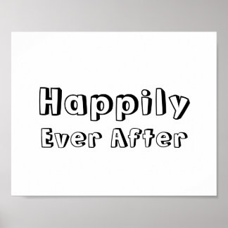 Wedding photo prop sign "Happily Ever After"