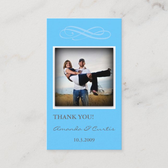 Wedding Photo Sharing Card (Front)