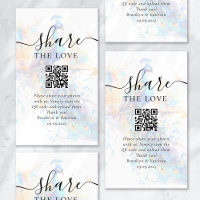 Wedding Photo Sharing Request QR Code
