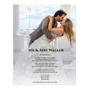 Wedding photo Song lyrics