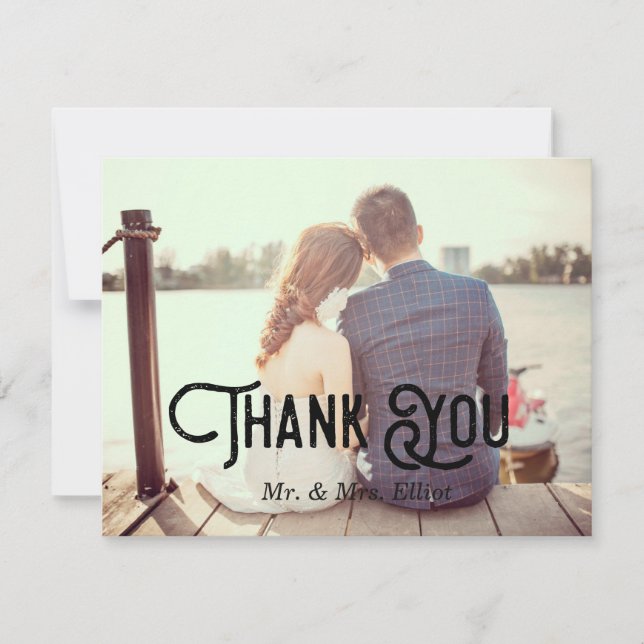 Wedding Photo Thank You (Front)