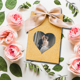 Wedding Photo Thank You Heart Sticker