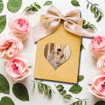Wedding Photo Thank You Heart Sticker<br><div class="desc">Your photo and the words Thank You! in chic white lettering,  these SMALL heart-shaped stickers are fun to use as envelope seals,  on party favours,  and more. MATCHING items in our collection.</div>