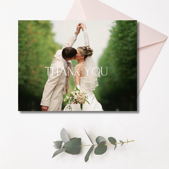 Wedding Photo Thank You Postcards (Wedding Photo Thank You Postcards)