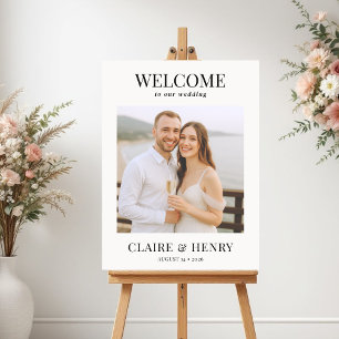 Wedding Photo Welcome Sign