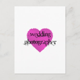 Wedding Photographer Postcard