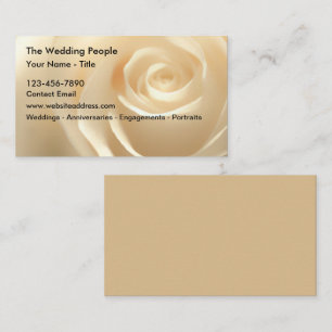 Wedding Photography Services Business Cards