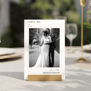  Wedding Phtoto  Table Number