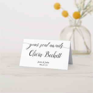Wedding Place Card