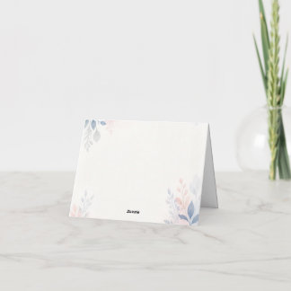 Wedding Place Card