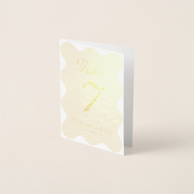 Wedding Place Cards Personalised  (Front)