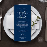 Wedding Place Setting Thank You Modern Classy Card<br><div class="desc">Share the love and show your appreciation to your guests, when they sit down at their seat and read this personalised charming thank you place card. It's a wonderful way to kick off your special day celebration! This card is sure to set the tone for an unforgettable event. The thank...</div>