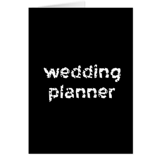 Wedding Planner (Front)