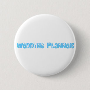 Wedding Planner 6 Cm Round Badge