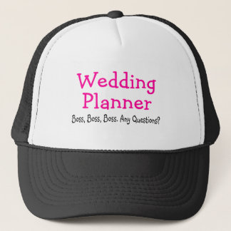 Wedding Planner Boss Trucker Hat