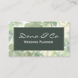 Wedding Planner Business Card