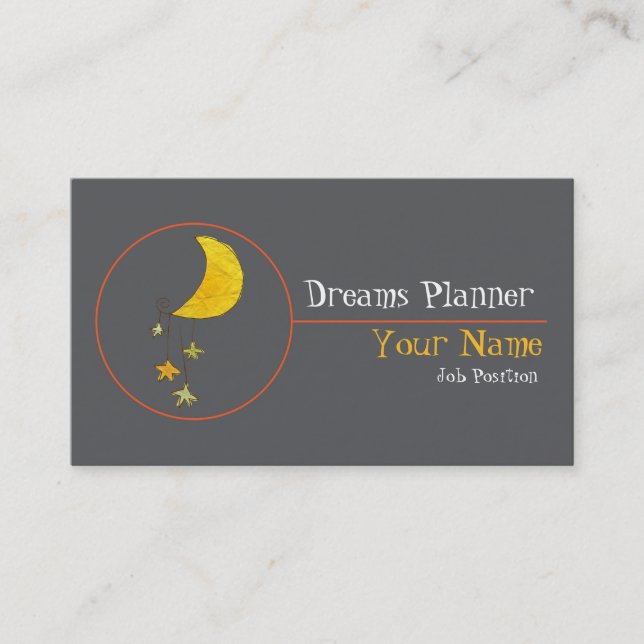 Wedding Planner Business card (Front)