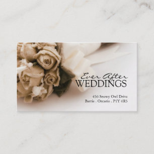 Wedding Planner Business Card