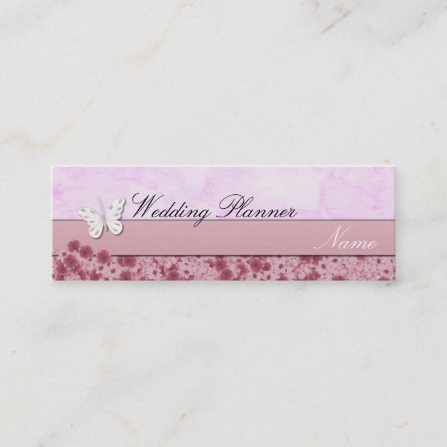 Wedding Planner Business Card (Front)
