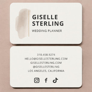 Wedding Planner Business Card