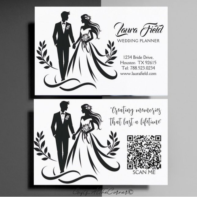 Wedding Planner Business Card (Creator Uploaded)
