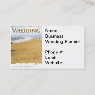 Wedding Planner Business Card