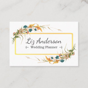 Wedding Planner Business Card