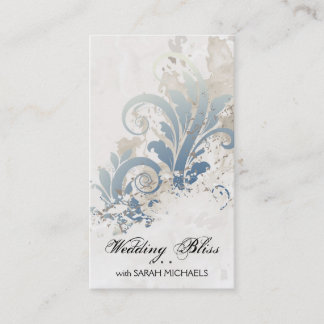 Wedding Planner Business Card Elegant Vintage