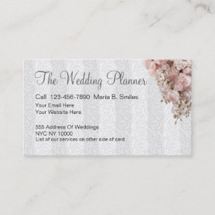 Wedding Planner Business Cards