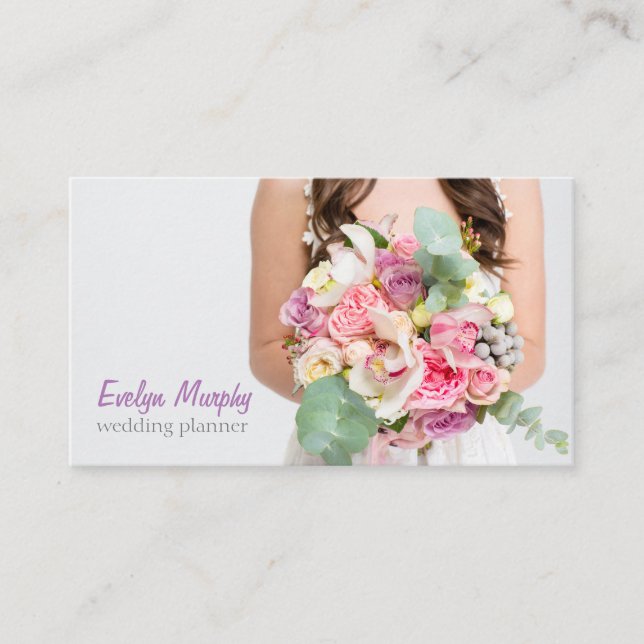 Wedding Planner Business Cards (Front)