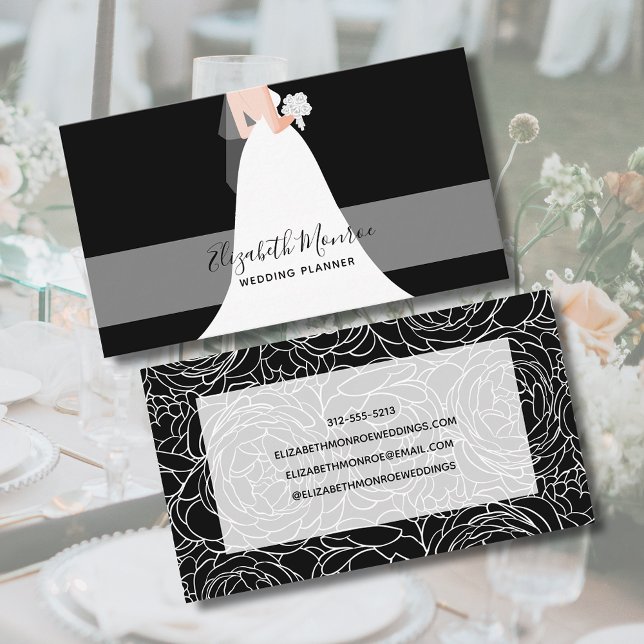 Wedding Planner Event Coordinator Business Card (Creator Uploaded)