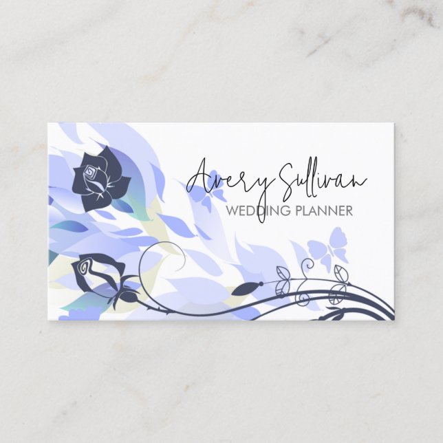 Wedding Planner Event Organiser Business Card (Front)