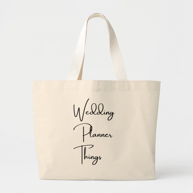 Wedding Planner Gift,Wedding Planner Tote , Weddin (Front)