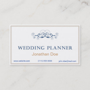 Wedding Planner Personal Card
