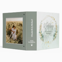 Wedding Planner to Match Eucalyptus Greenery Theme