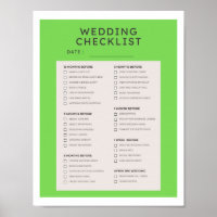 Wedding Planning Checklist Guide