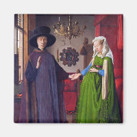 Wedding Portrait by Jan Van Eyck