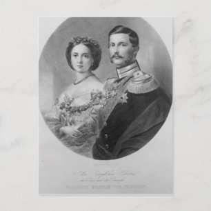 Wedding Portrait of Their Royal Highnesses Postcard