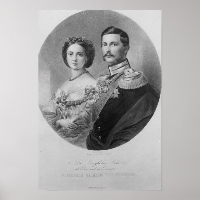 Wedding Portrait of Their Royal Highnesses Poster (Front)