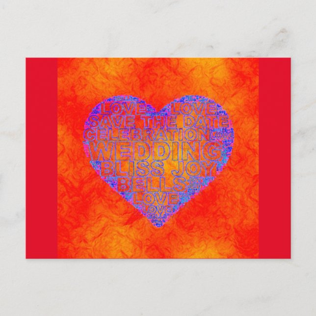 WEDDING POSTCARD (Front)