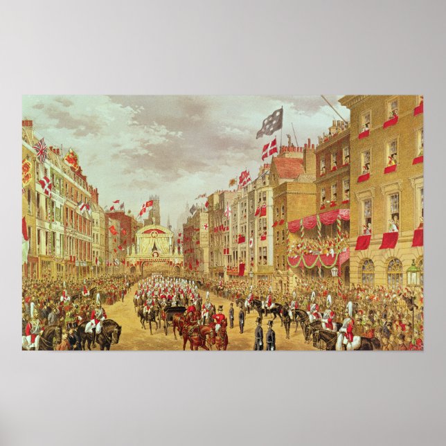 Wedding Procession of Edward, Prince of Wales Poster (Front)