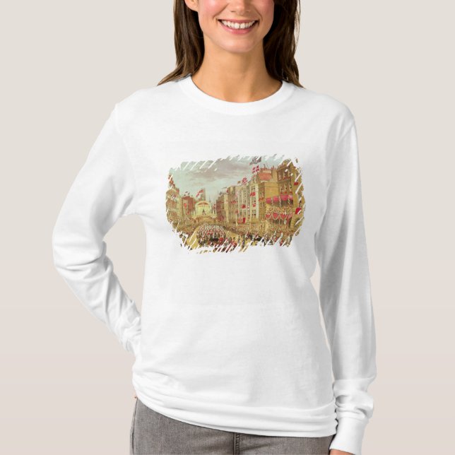 Wedding Procession of Edward, Prince of Wales T-Shirt (Front)