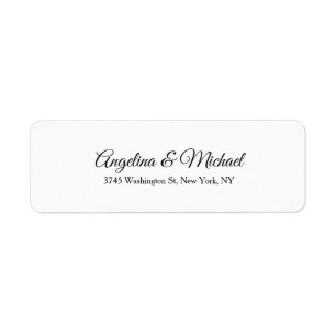 Wedding Professional Classical Elegant Handwriting